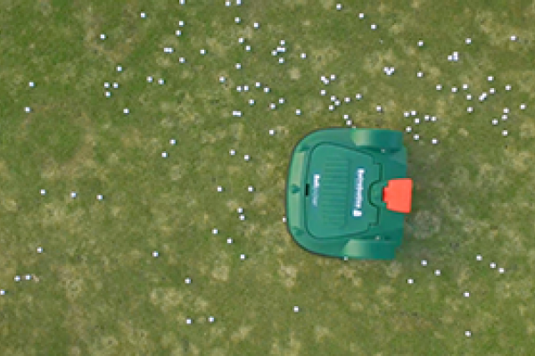 edb8161b93000cd6068999dd39a3f34d Projet robotique mobile. BallPicker. Informatique robotique. Ramassage balles de golf sur le practice, Logiciel embarqué. Yamabiko